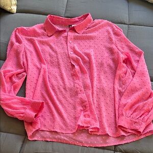 Pink blouse